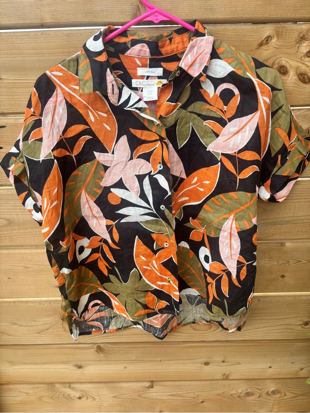 C&C California Linen Women's Top